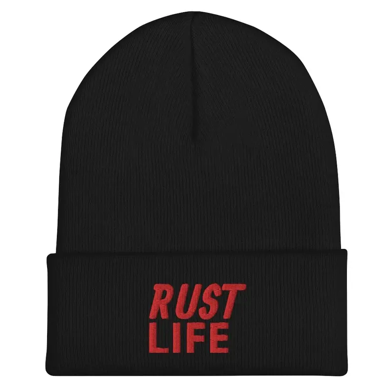 Rust beanie